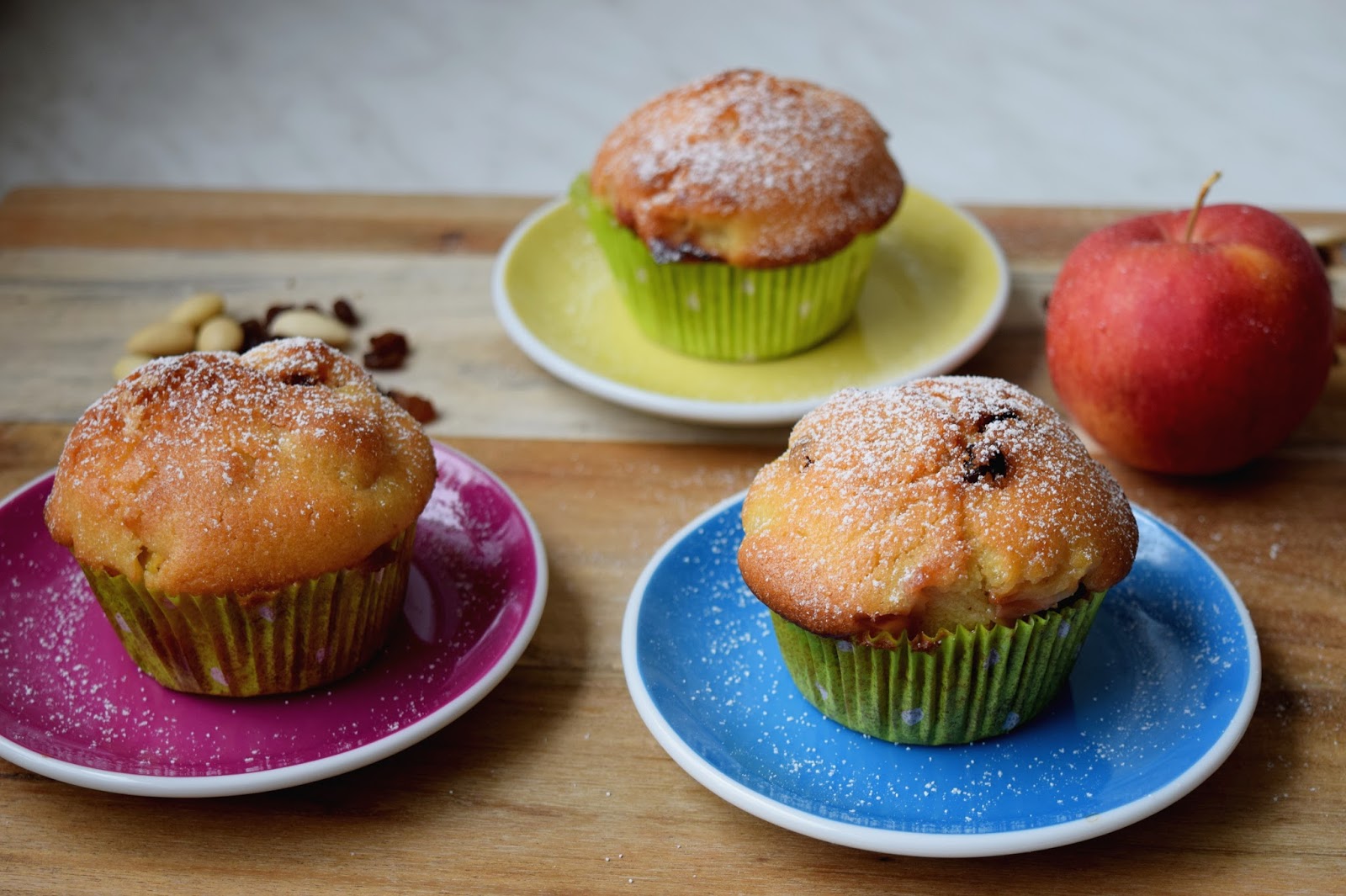 Gudrun&amp;#39;s daily kitchen - ein Foodblog: Apfelstrudel-Muffins