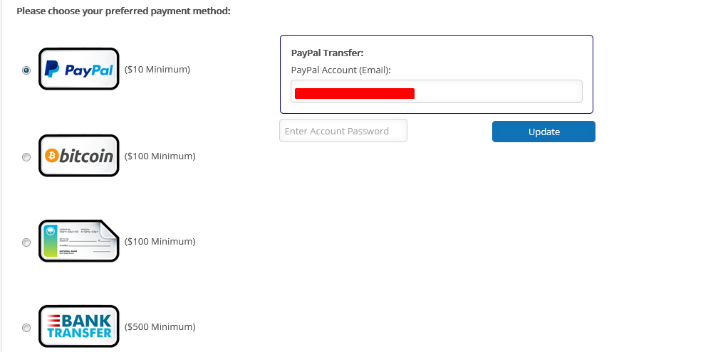 Metode Pembayaran Bidvertiser Metode Pembayaran Bidvertiser