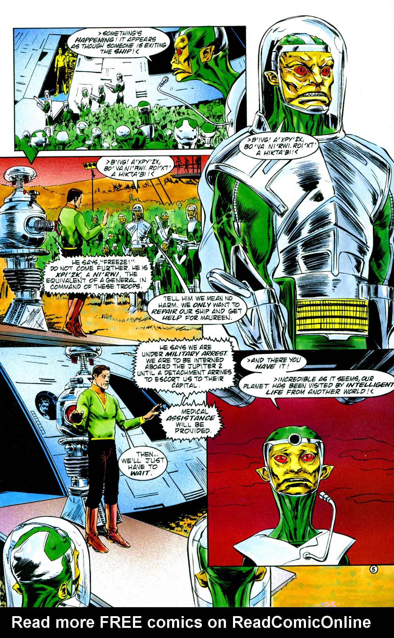 Read online Lost in Space (1991) comic -  Issue #4 - 7