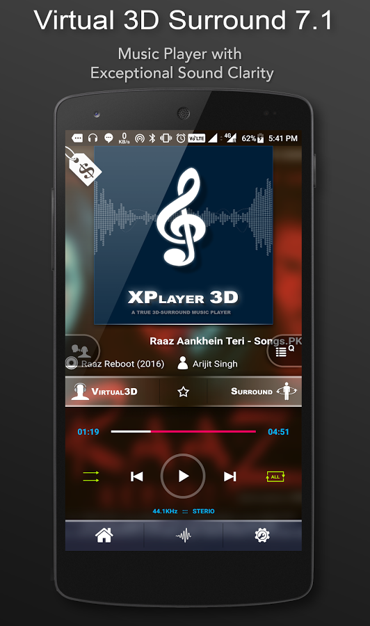 XPlayer 3D The best Audio Player [Premium] APK APKTEM ANDROID