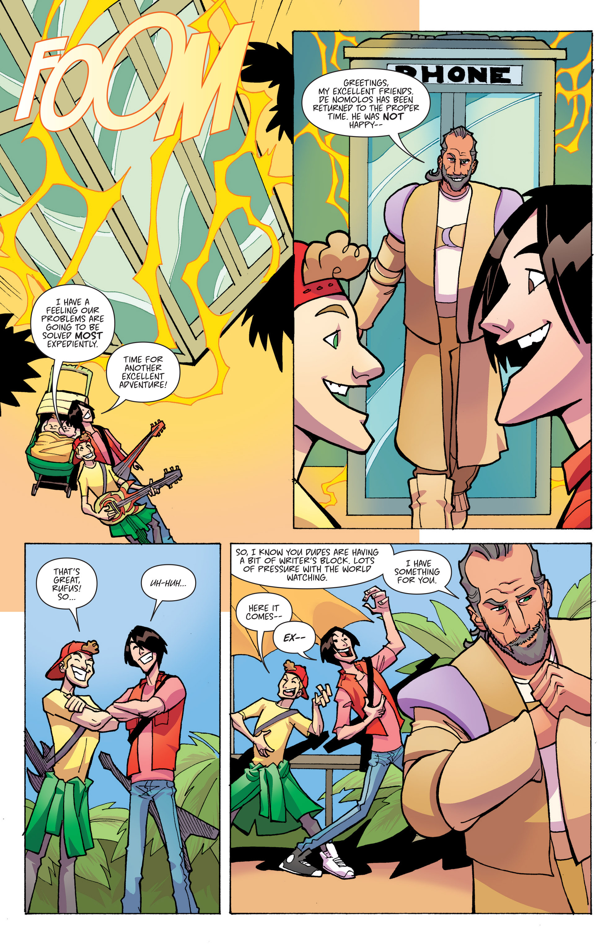 Read online Bill & Ted's Most Triumphant Return comic -  Issue #1 - 12