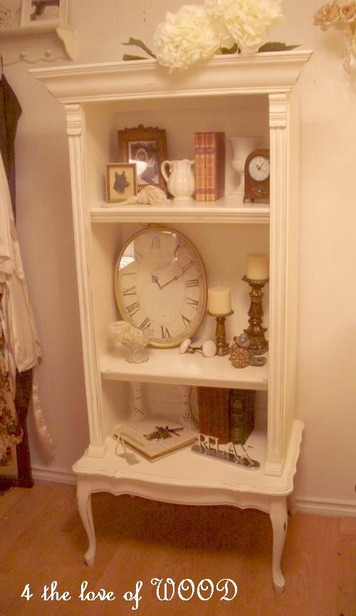 4 the love of wood FRIGHTENING TO FRENCH french book shelf