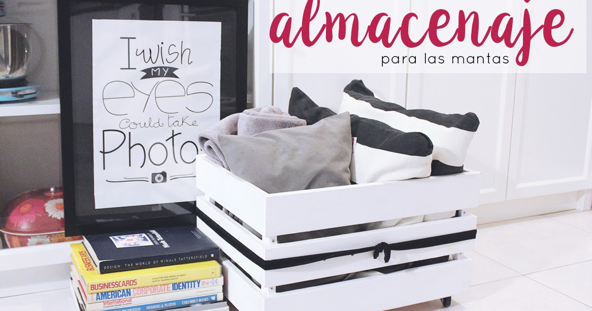 DIY: Almacenaje para mantas - A Place For My Head by Irene.ganma