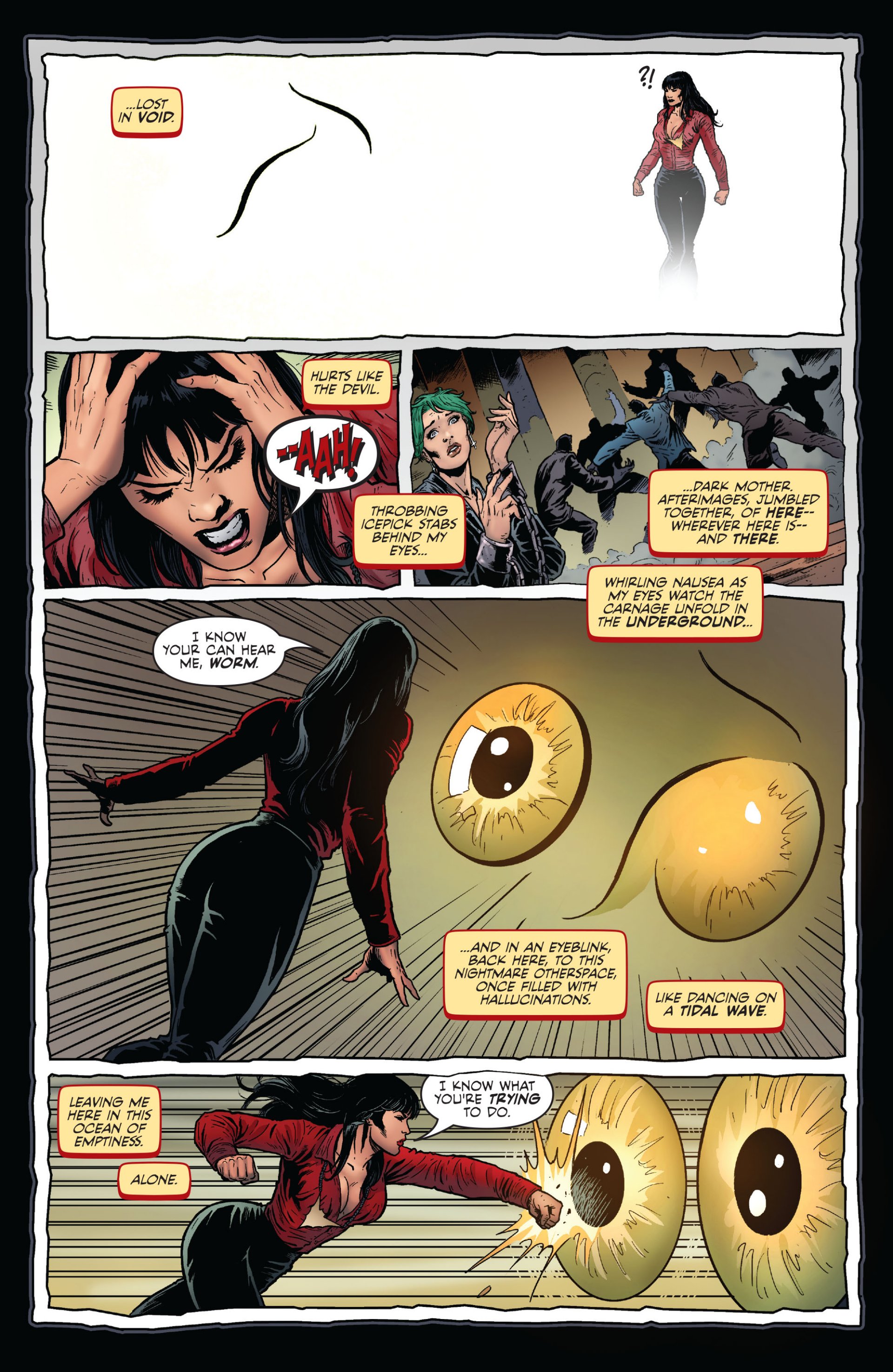 Read online Vampirella (2010) comic -  Issue #6 - 6