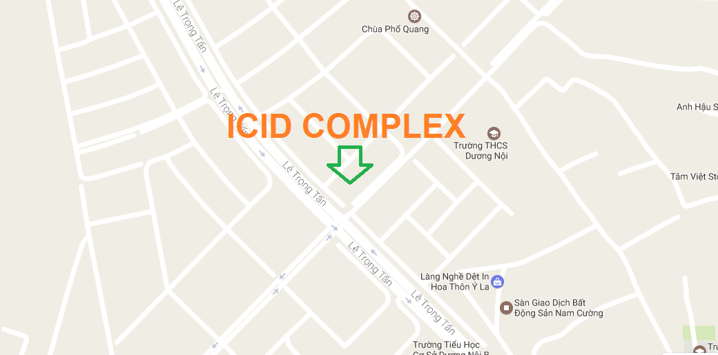 Vị trí chung cư ICID Complex Hà Đông Vị trí chung cư ICID Complex Hà Đông