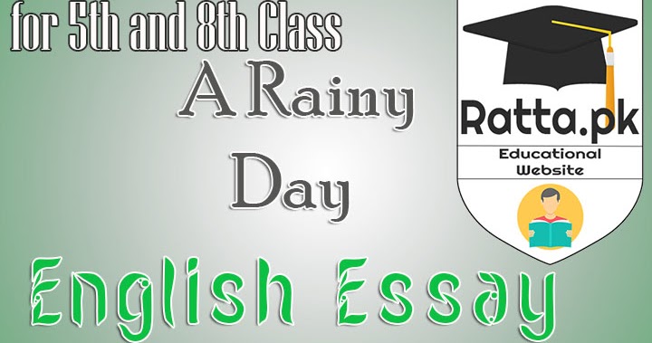 Rainy weather essay in english image