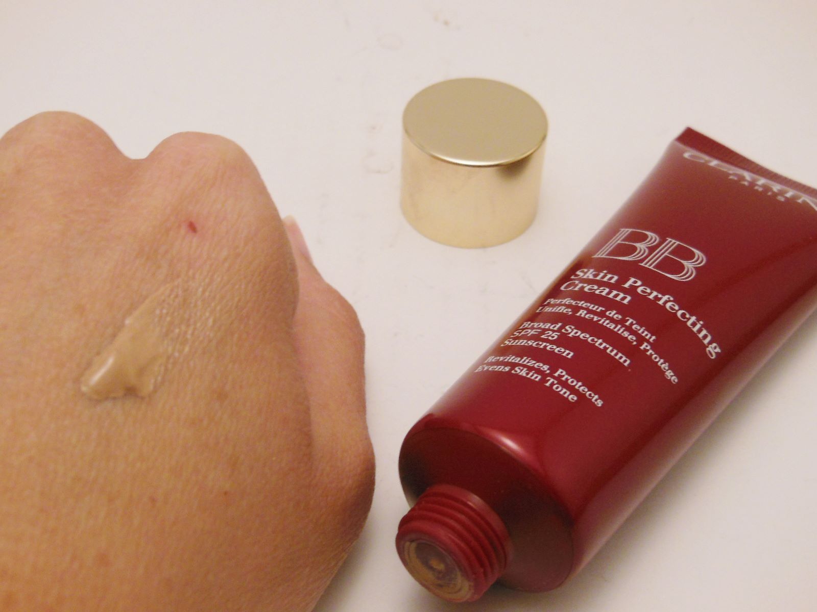 Product Review Clarins BB Skin Perfecting Cream SPF 25 The Beauty