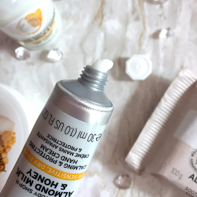 The Body Shop Almond Milk And Honey Calming & Protecting Hand Cream
