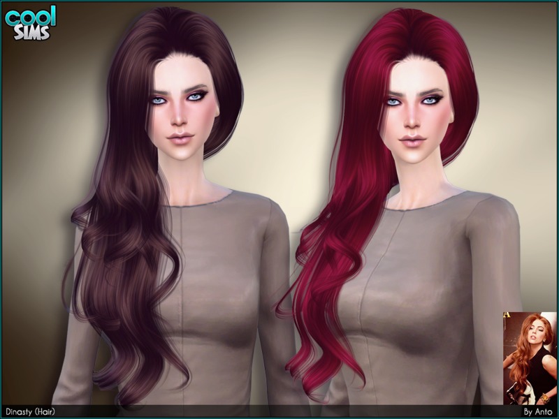 Sims 4 Ccs The Best Hair By Anto