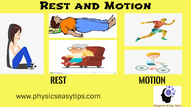 Rest and motion concept for bodies