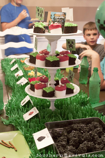 DIY Minecraft Birthday Party