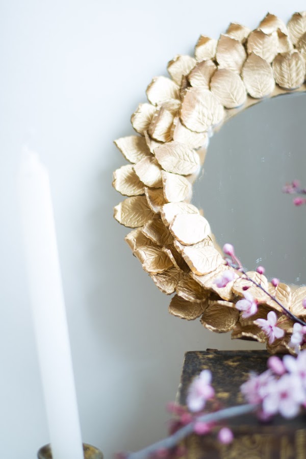 Espejo pasta modelar diy