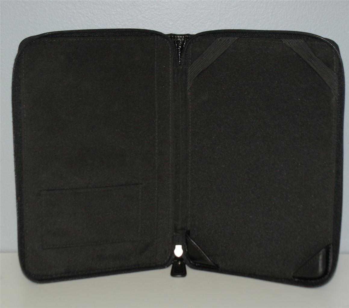 COACH BLACK SIGNATURE CANVAS SUTTON STYLE ORGANIZER Gold Crafters