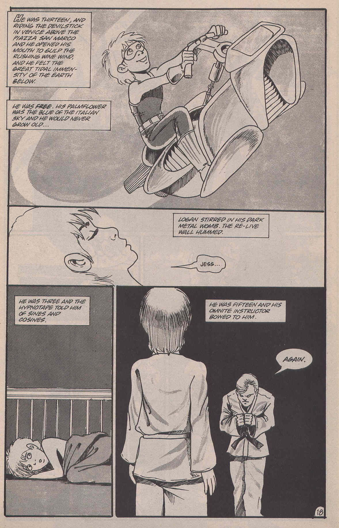Read online Logan's Run (1990) comic -  Issue #5 - 20