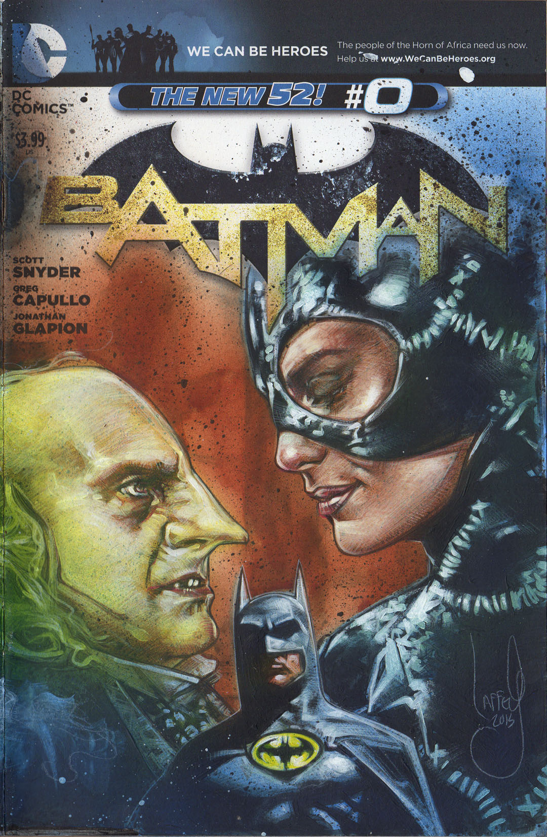 Batman Sketch Cover, Artwork is Copyright © 2014 Jeff Lafferty