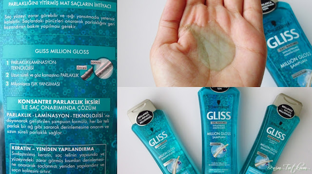 Schwarzkopf Gliss Million Gloss Şampuan - Parlaklığını Yitirmiş Mat Saçlar 