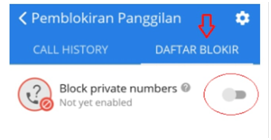 blokir kontak HP menggunakan CM Security blokir kontak HP menggunakan CM Security