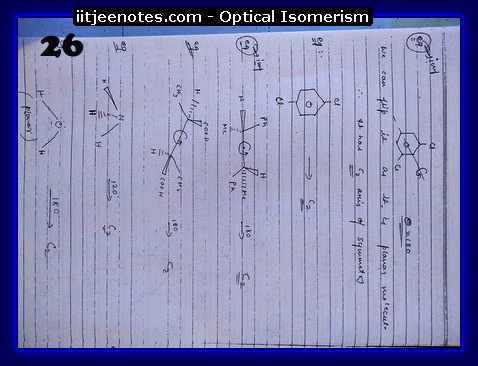 Optical Isomerism Notes 8