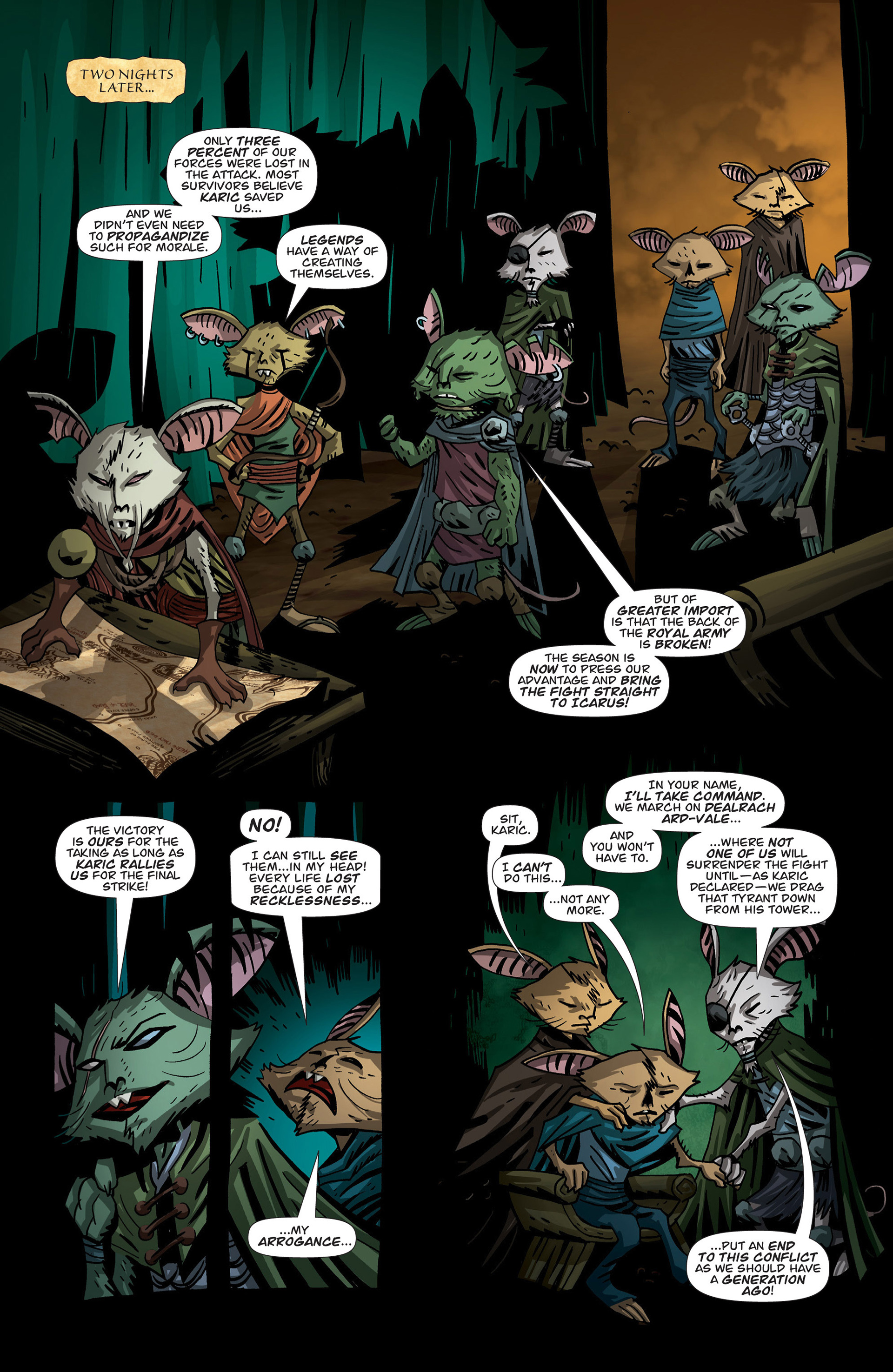 The Mice Templar Volume 4: Legend issue 14 - Page 41