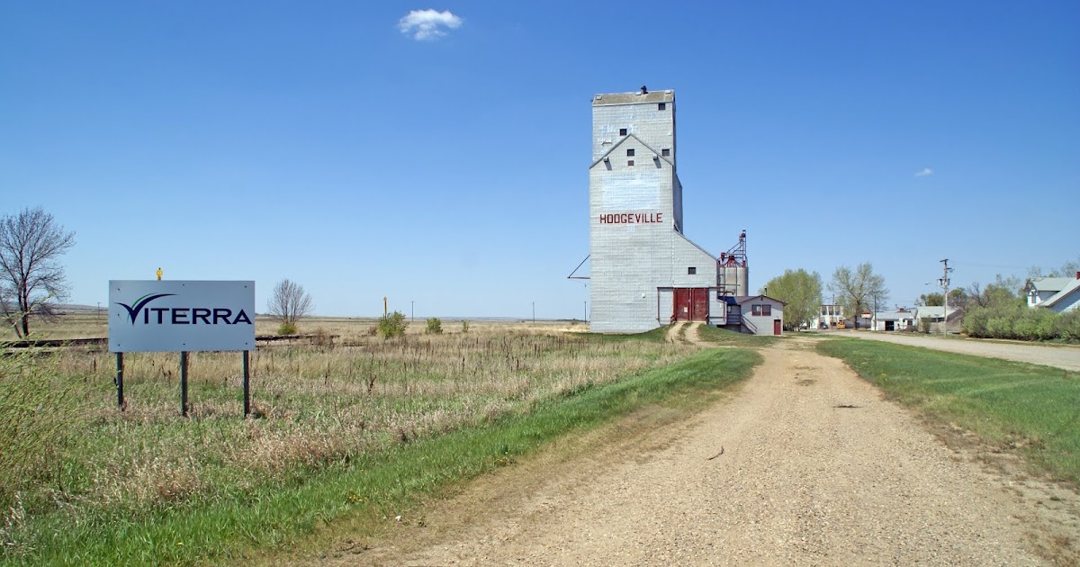 The view from here Hodgeville, Saskatchewan Grain Elevators