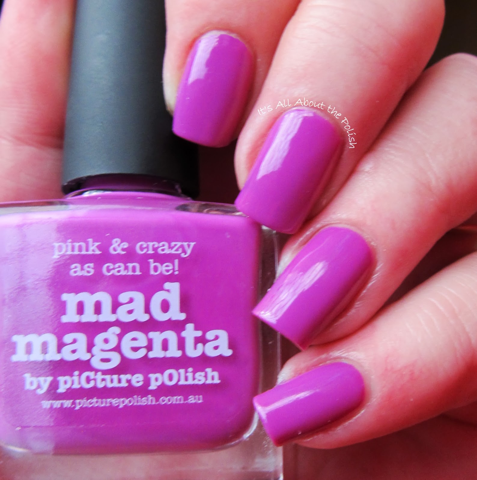 It's all about the polish: piCture pOlish - Mad Magenta