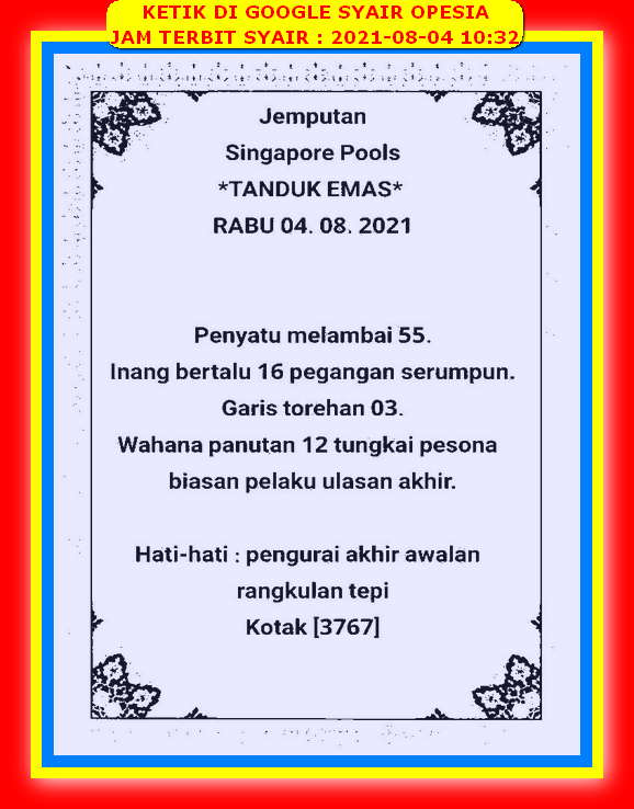 forum syair sgp