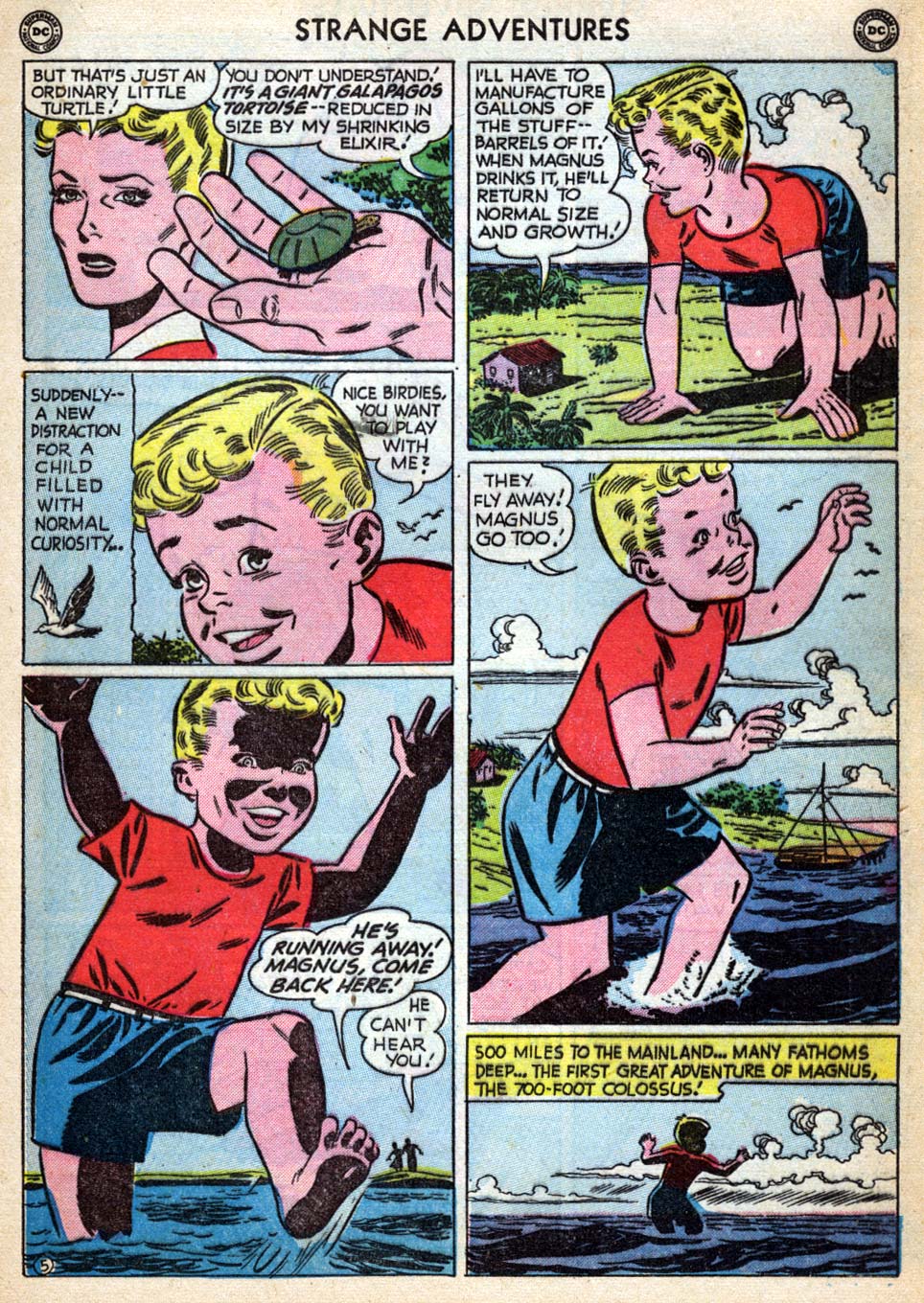 Read online Strange Adventures (1950) comic -  Issue #6 - 19