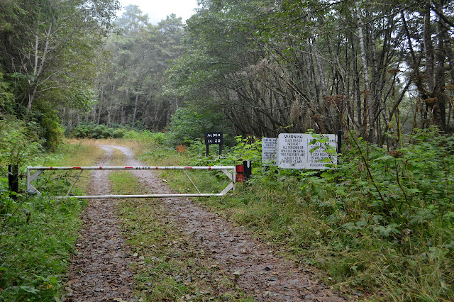 gated road