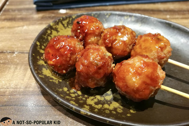 Chicken meatball of Watami Japanese Restaurant