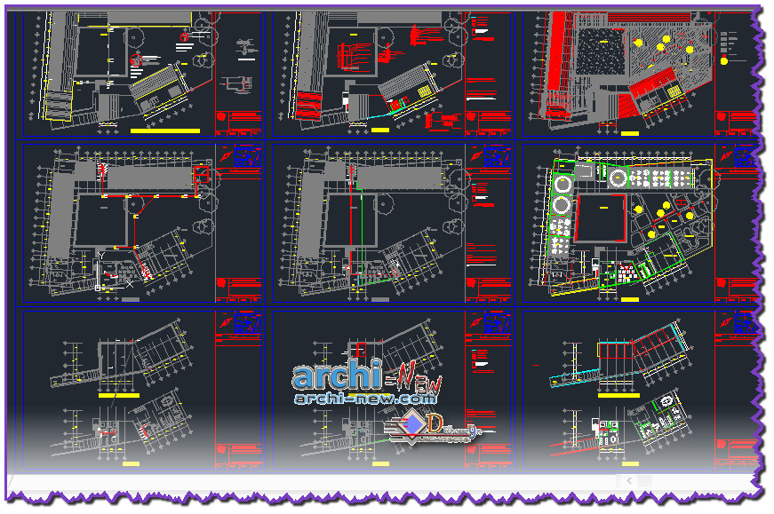 Download AutoCAD CAD DWG file preschool kindergarten Archinew Free Dwg file Blocks Cad