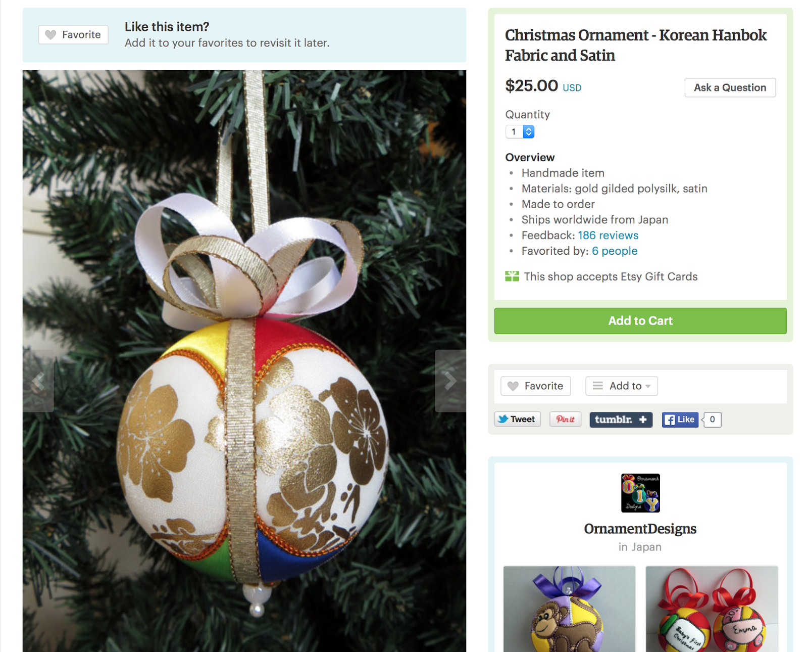 2015 Korean and adoption Christmas ornaments roundup