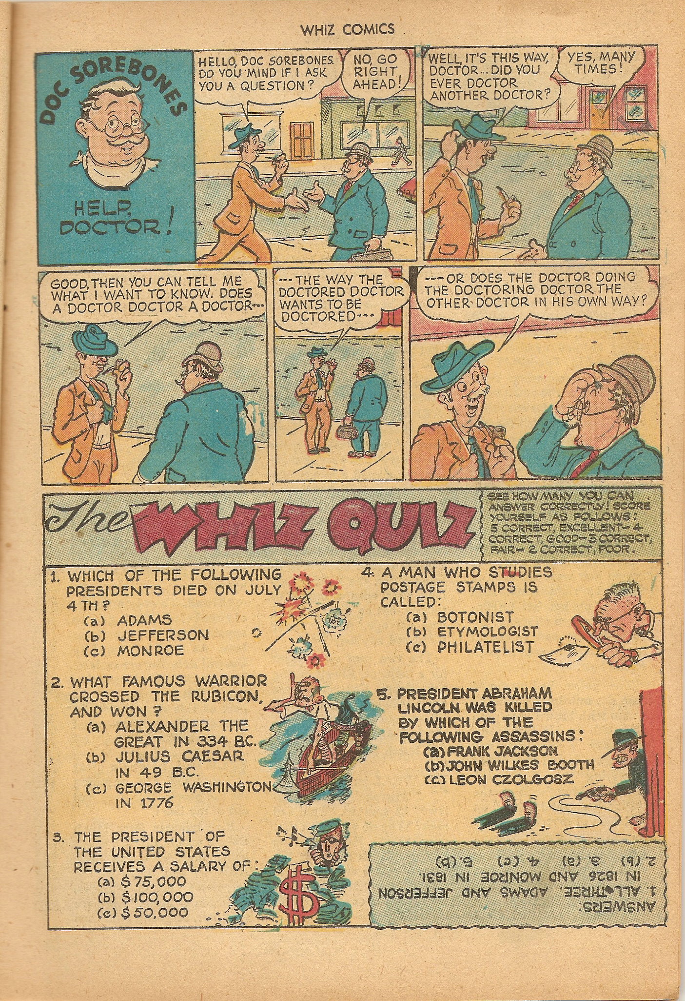 Read online WHIZ Comics comic -  Issue #82 - 23