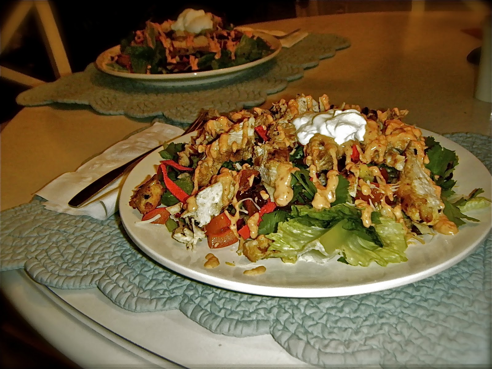 KatieKate's Kitchen A Chili's Salad My Way