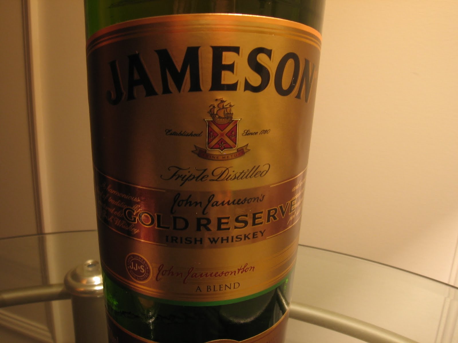 Jason's Scotch Whisky Reviews Review Jameson Gold Reserve Irish Whiskey