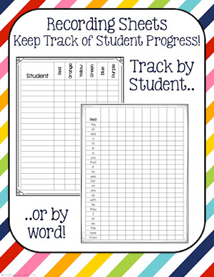 Rainbow Words are a fun and engaging way to practice SIGHT WORDS in the classroom and at home. Students work their way through each level (25 words per color of the rainbow).