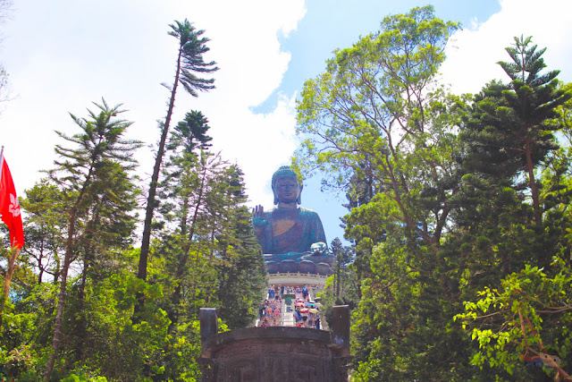 The Big Buddha in Lantau Island