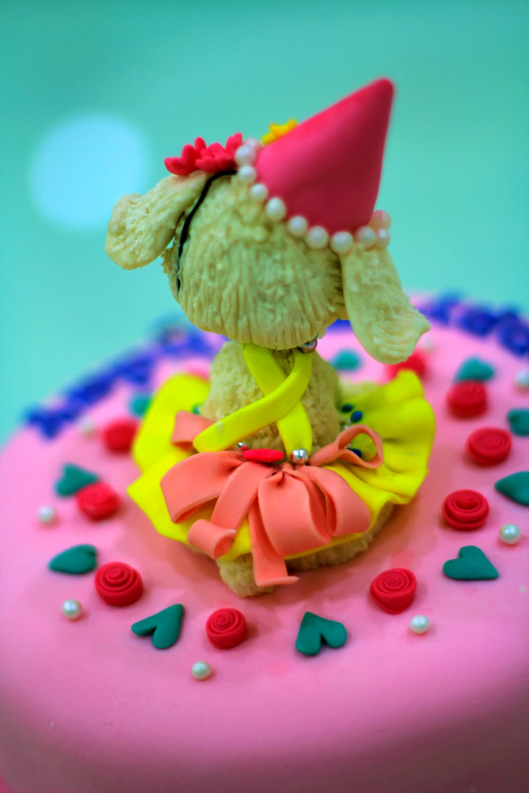 Upper Crust Bakery Fondant Cake for Furkids