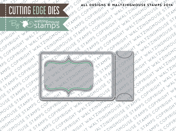 Gift Card die set from Waltzingmouse Stamps
