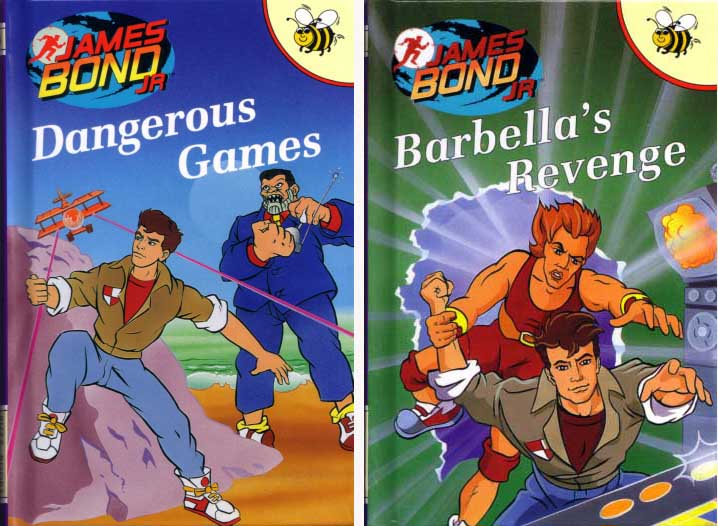 The Book Bond JAMES BOND JR. UK hardcovers