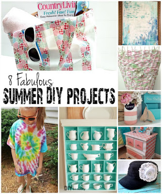 Be inspired and motivated by these fabulous summer DIY projects by DIY beautify!