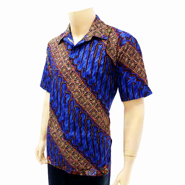  Gambar  Baju 3013 batik  pria modern motif parang  barong  