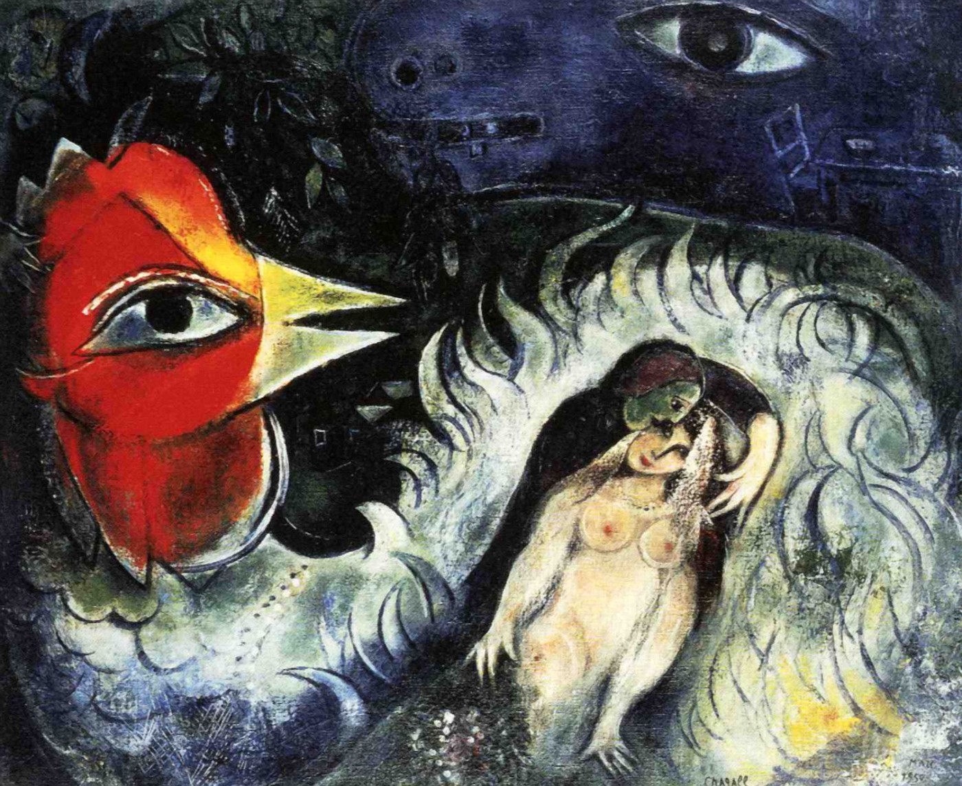 Шагал влюбленные. Картины марка Захаровича Шагала 1887 1985.