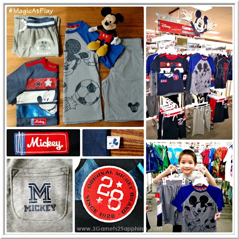 Shopping the new Kohl's Disney Jumping Beans #MagicAtPlay Mickey Mouse Americana Collection