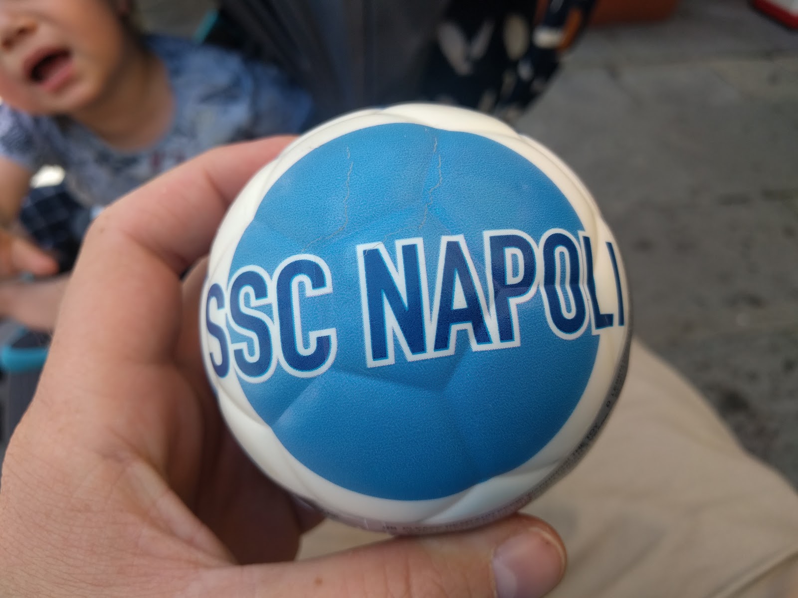 Italian Soccer Balls In Their Vending Machines