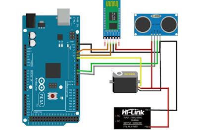 Electronics Lovers: Arduino Radar System using Processing Android App ...