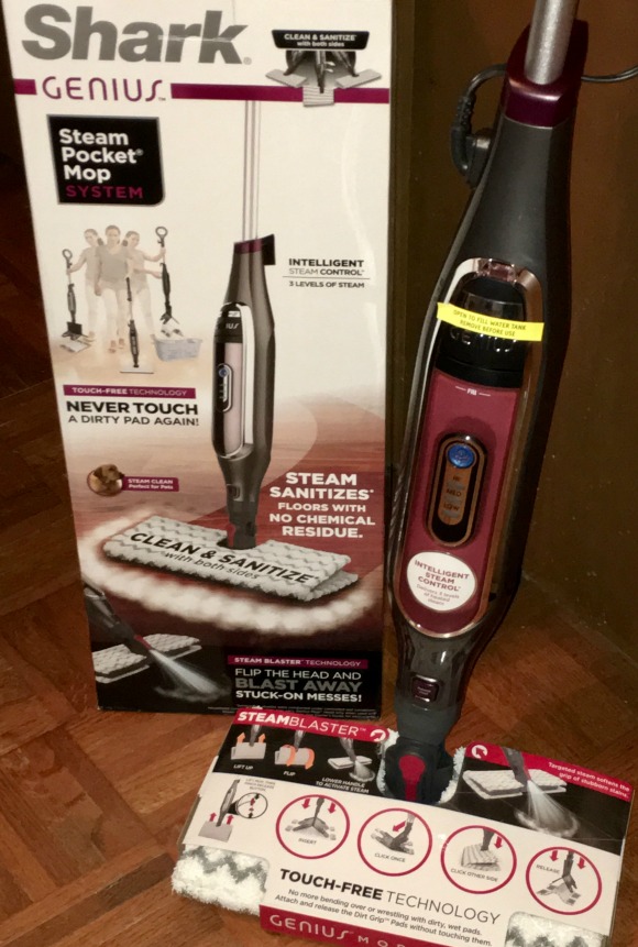 Stacy Talks & Reviews Shark® Genius™ Steam Pocket Mop System