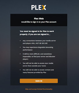 Plex accesso senza login