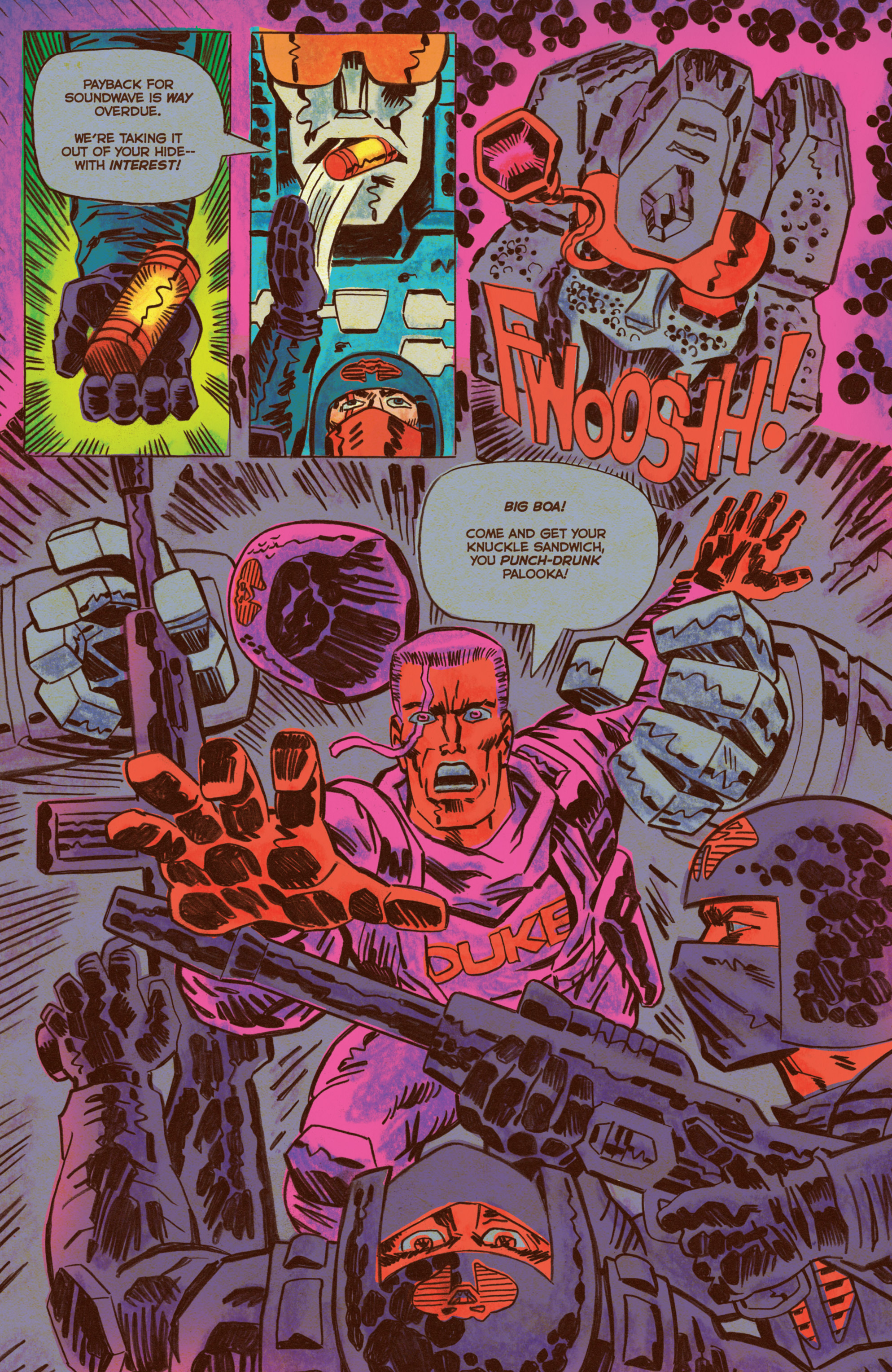 Read online The Transformers vs. G.I. Joe comic -  Issue #4 - 4