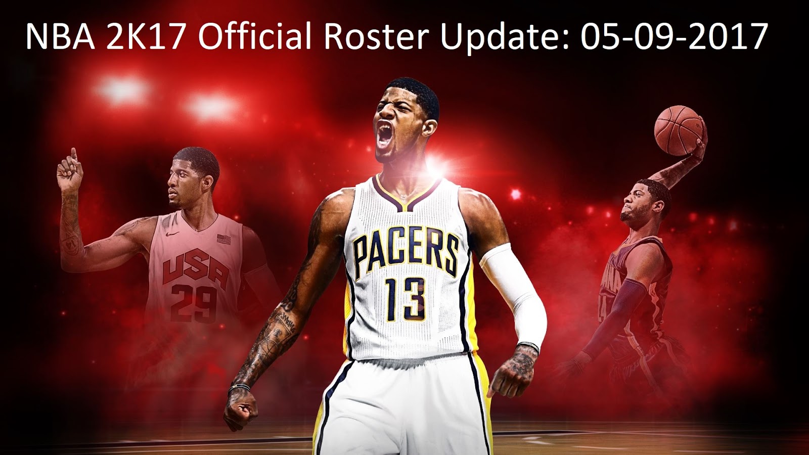 NBA 2K17 Official Roster Update 05092017