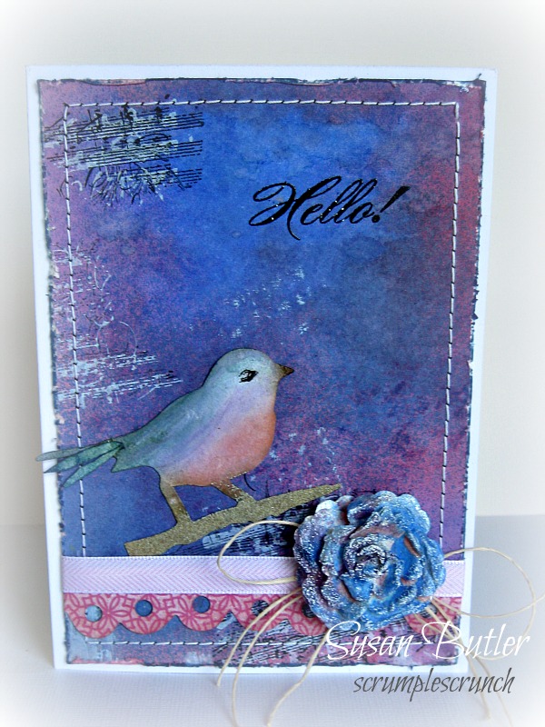 Our Creative Corner: What Not to Stamp - a card makeover challenge
